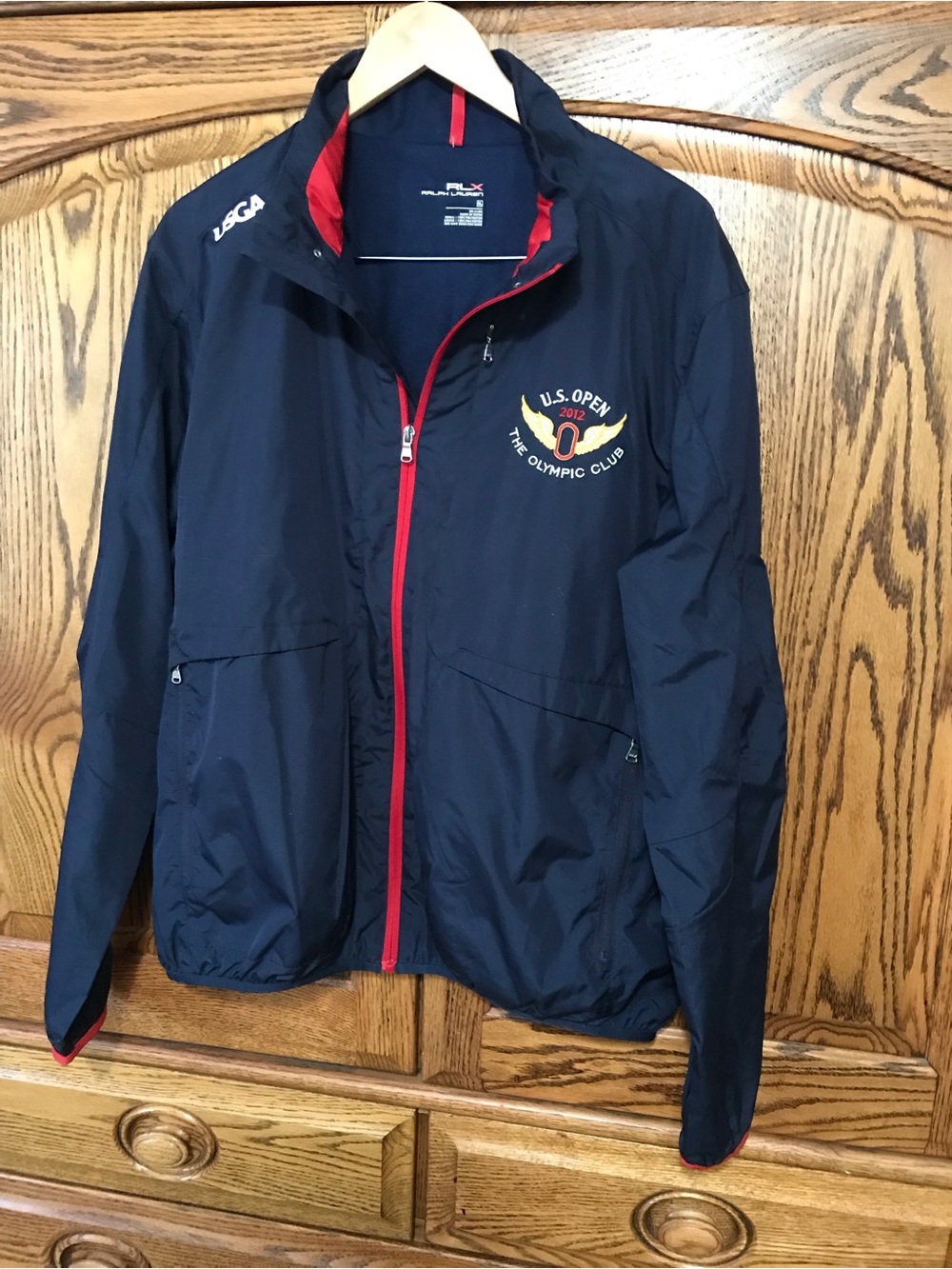 Men’s XL Ralph Lauren USGA US Open 2012 The Olympic Club Jacket Blue